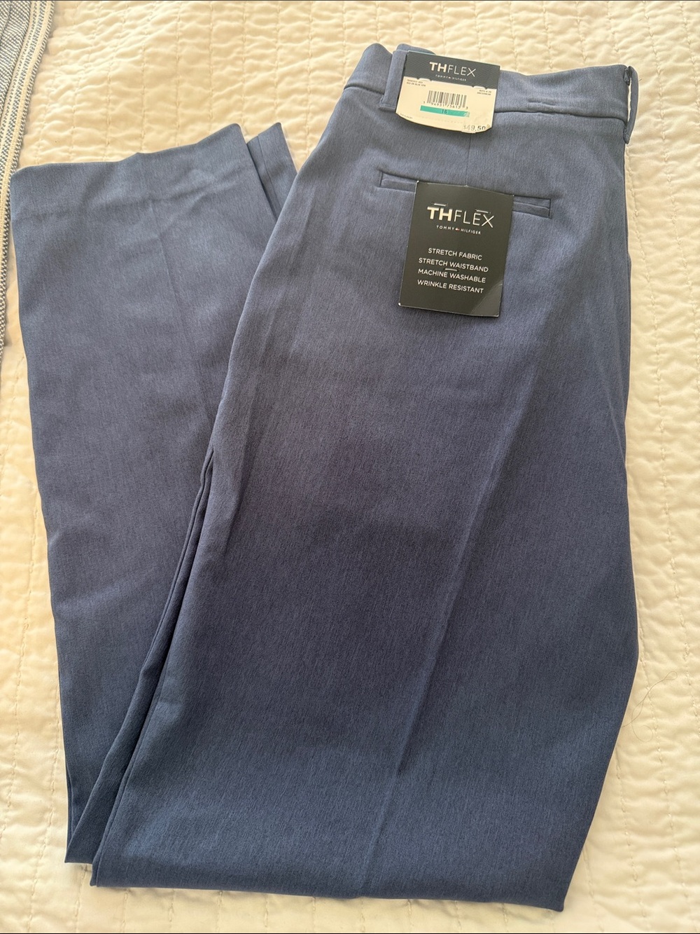 Boys Classic Straight Dress Pants - Stretch Fabric